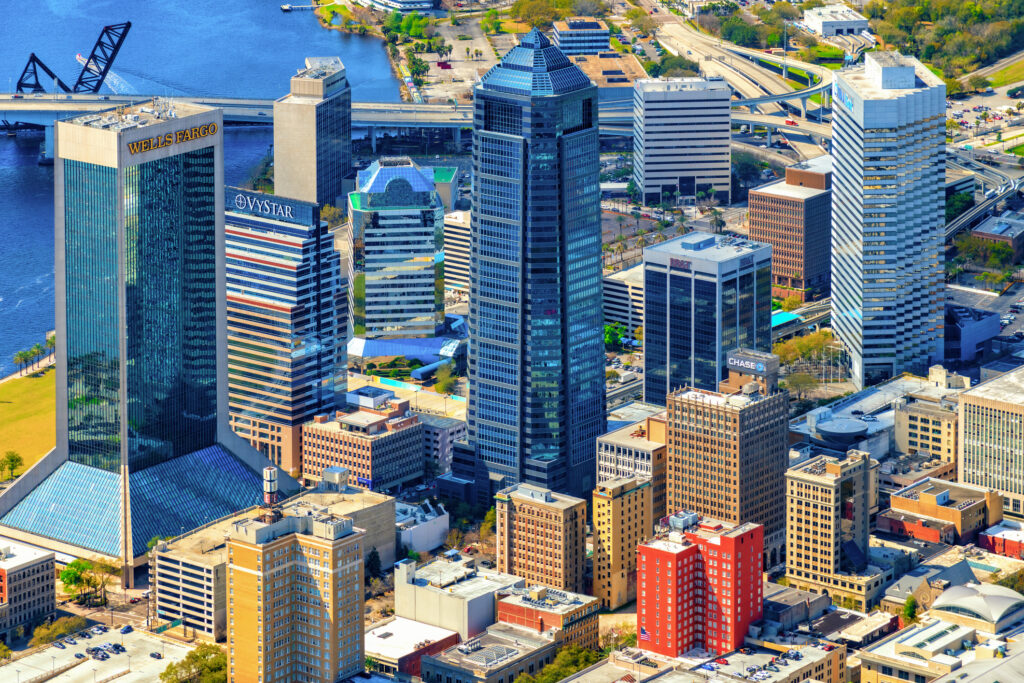 Corporate operations ecosystem in the Jacksonville region