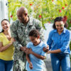A veteran transition to civilian life requires support from friends and family.